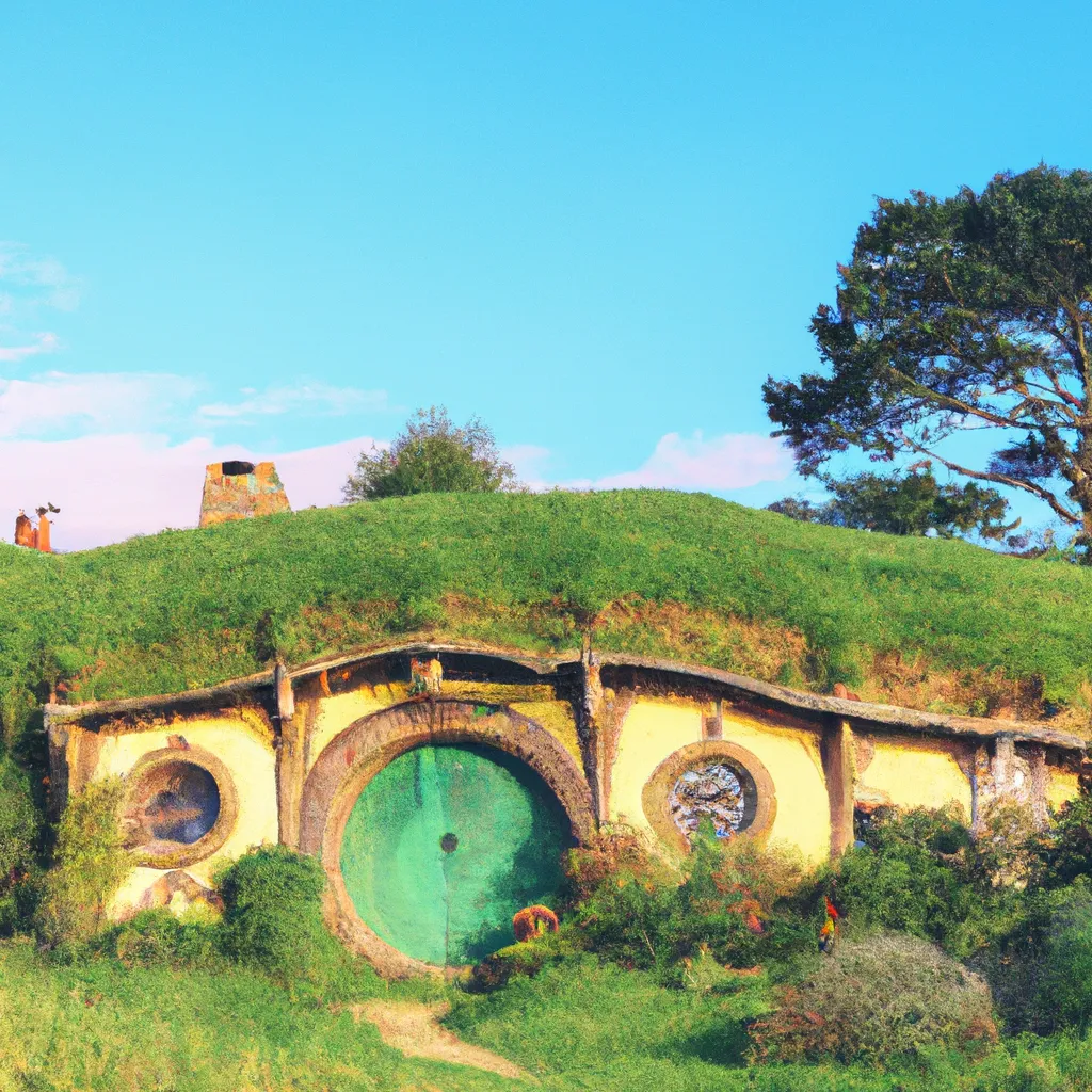 Hobbiton Movie Set